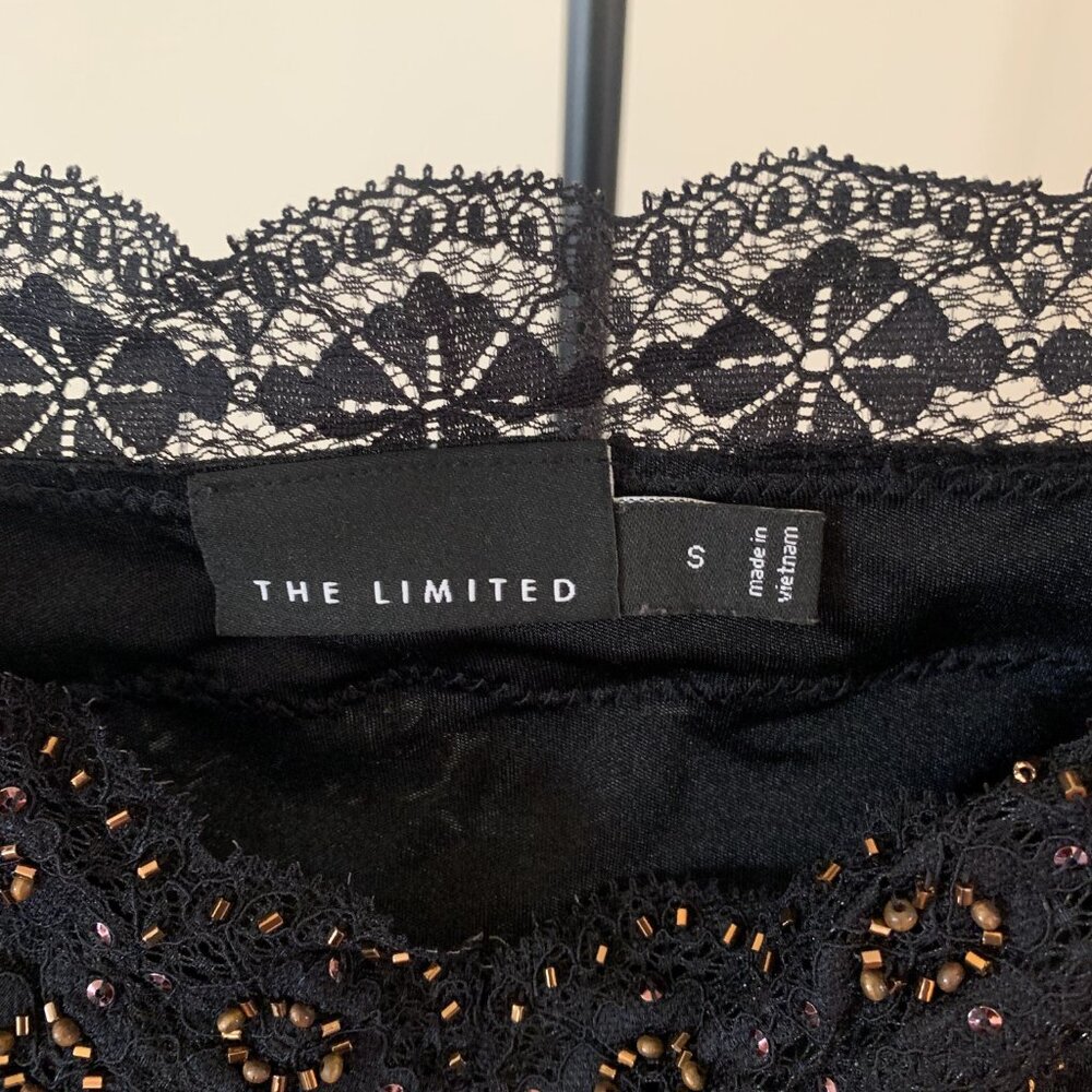 THE LIMITED black cami with copper beads, size small (S) - Picture 7 of 8